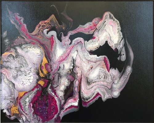 Wild Orchid by Natalia Kutova, Painting for Sale on Select