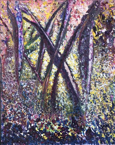 When Obstacles Are Melting Away by Natalia Kutova, Painting for Sale on Select