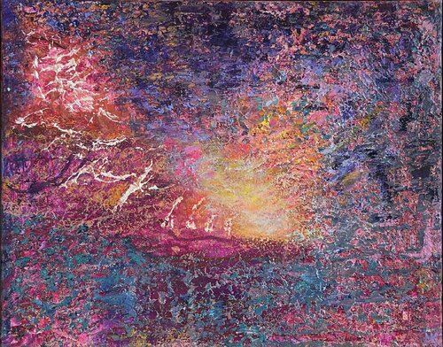 To The Light by Natalia Kutova, Painting for Sale on Select