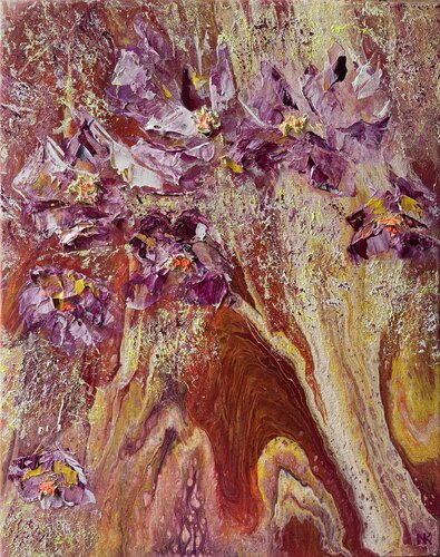 Sunset Magnolia Breeze by Natalia Kutova, Painting for Sale on Select