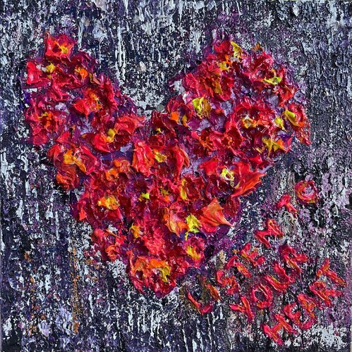 Listen To Your Heart by Natalia Kutova, Painting for Sale on Select