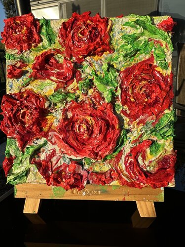 Passionate by Natalia Kutova, Painting for Sale on Select