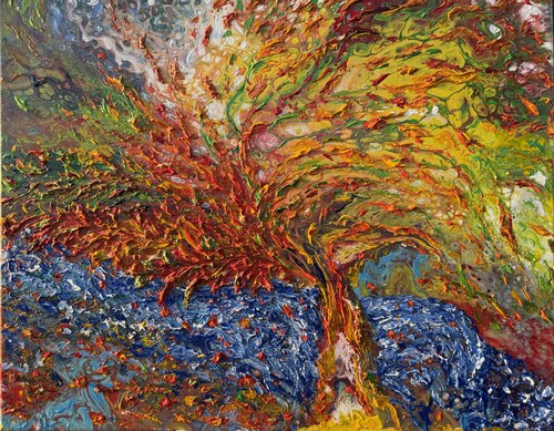 Dance of the Wind by Natalia Kutova, Painting for Sale on Select