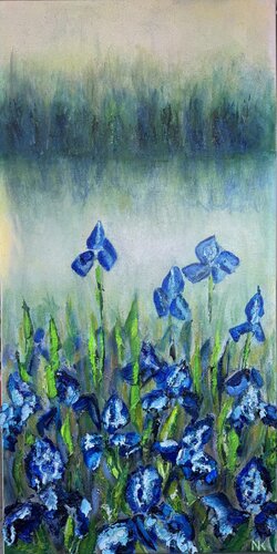 The Beauty of Pause by Natalia Kutova, Painting for Sale on Select