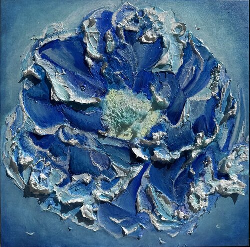 Poppy Dreaming of the Sea by Natalia Kutova, Painting for Sale on Select