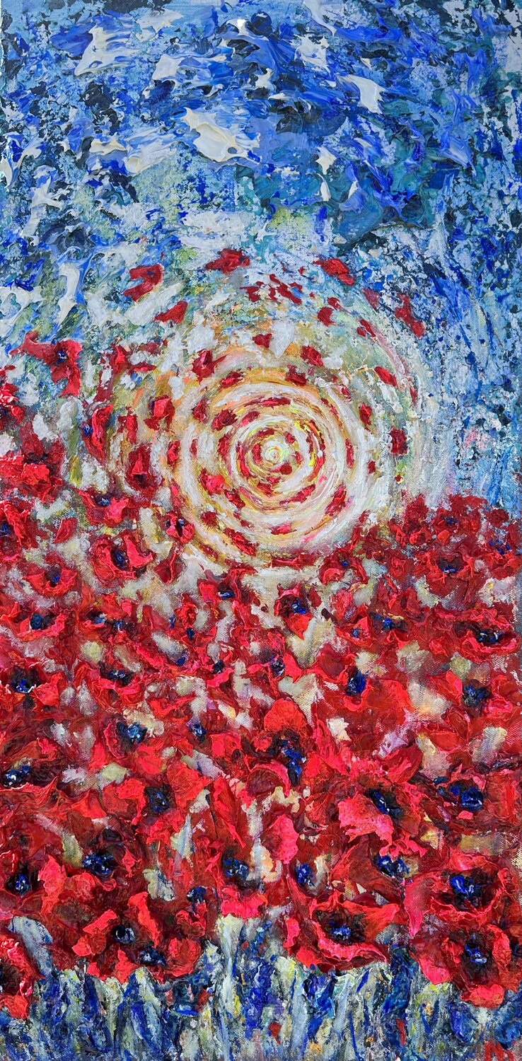 Live In The Moment Natalia Kutova Original painting for sale