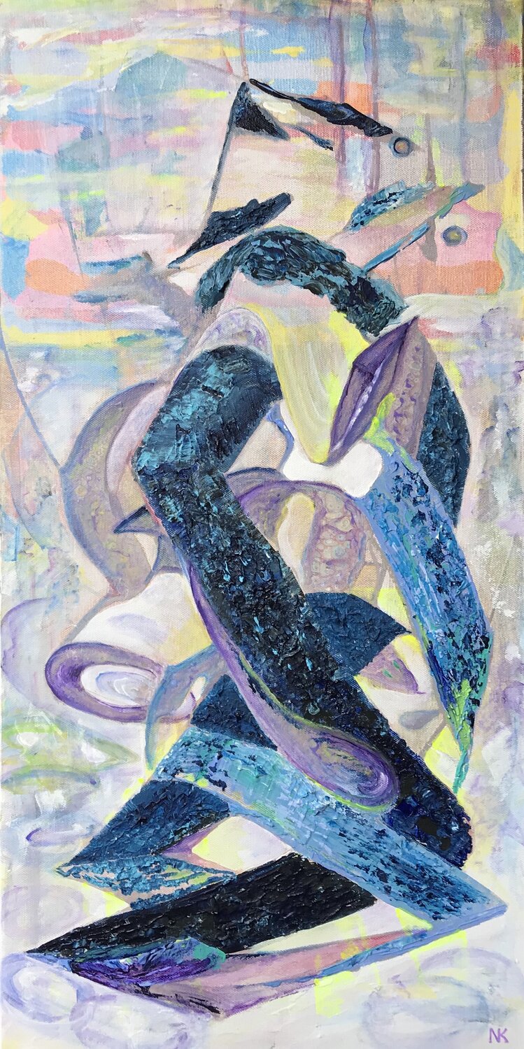 Temptation Natalia Kutova Original painting for sale
