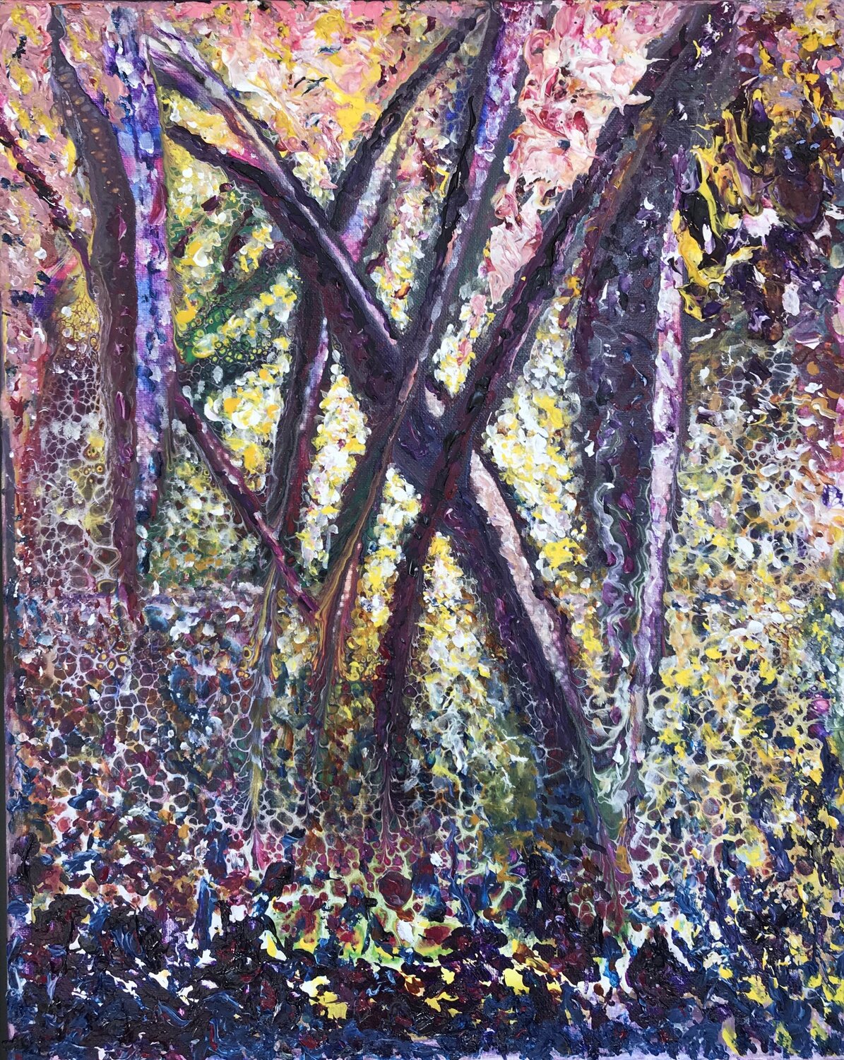 When Obstacles Are Melting Away Natalia Kutova Original painting for sale