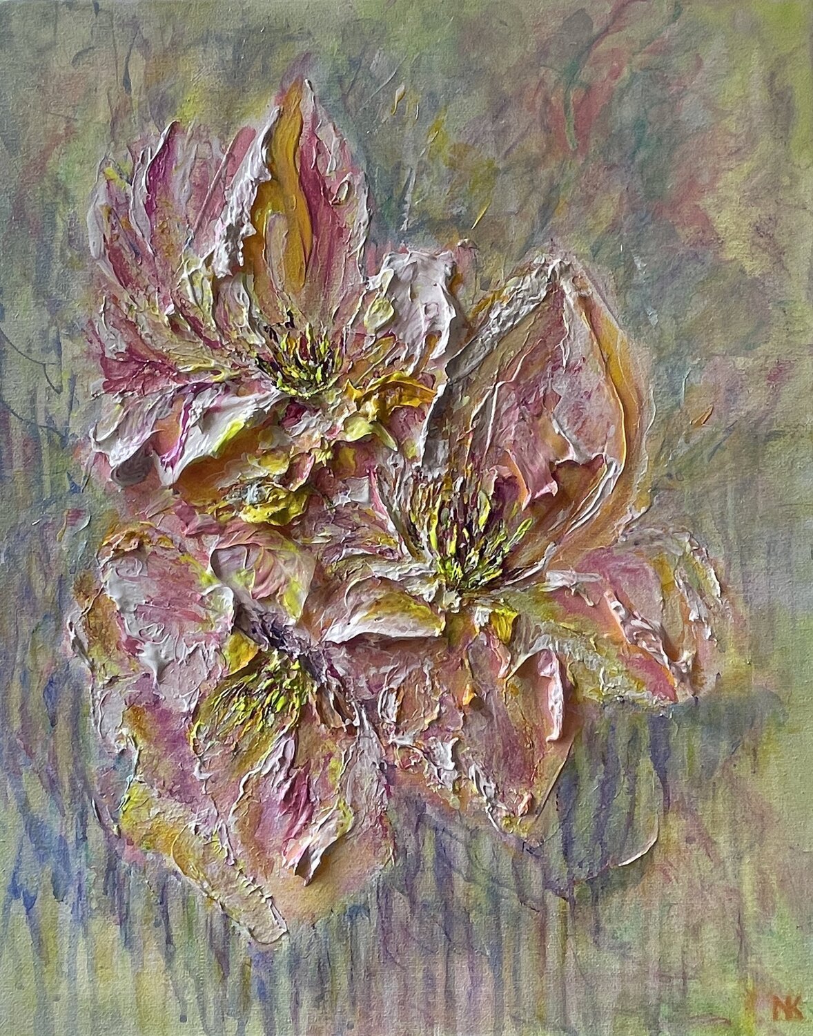 The Trio Natalia Kutova Original painting for sale