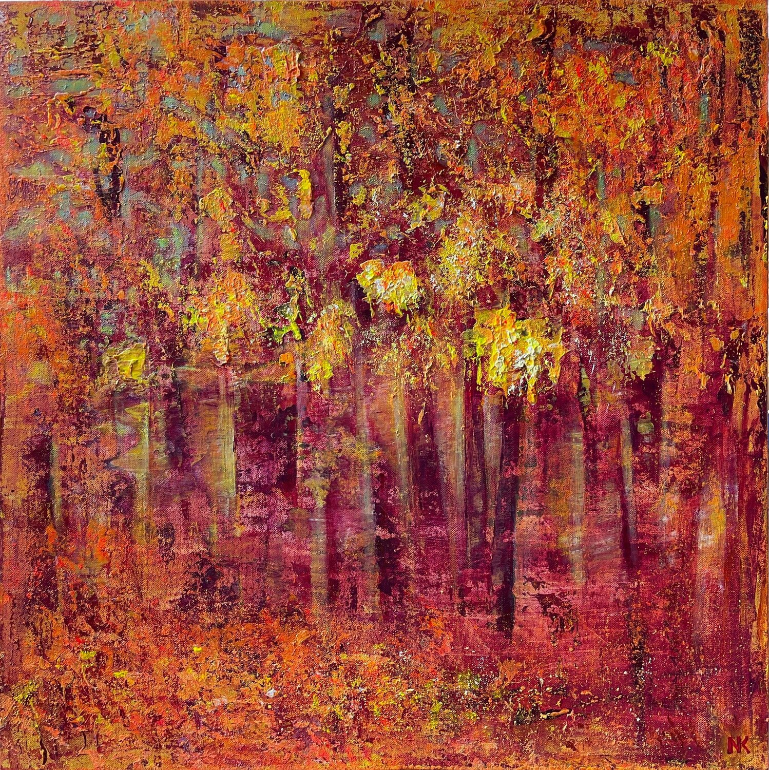 The Season Of The Soul Natalia Kutova Original painting for sale