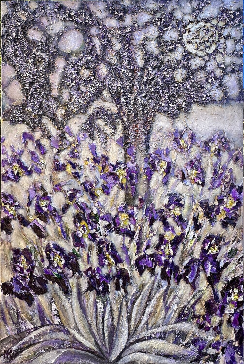 Listening To The Silence Natalia Kutova Original painting for sale