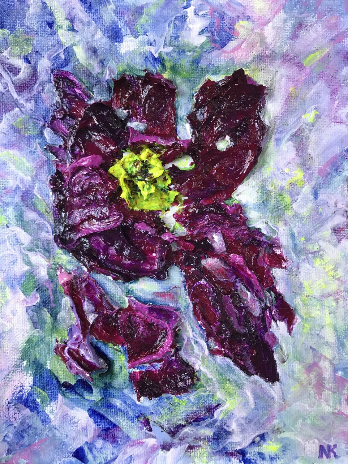 Don't Ask Natalia Kutova Original painting for sale