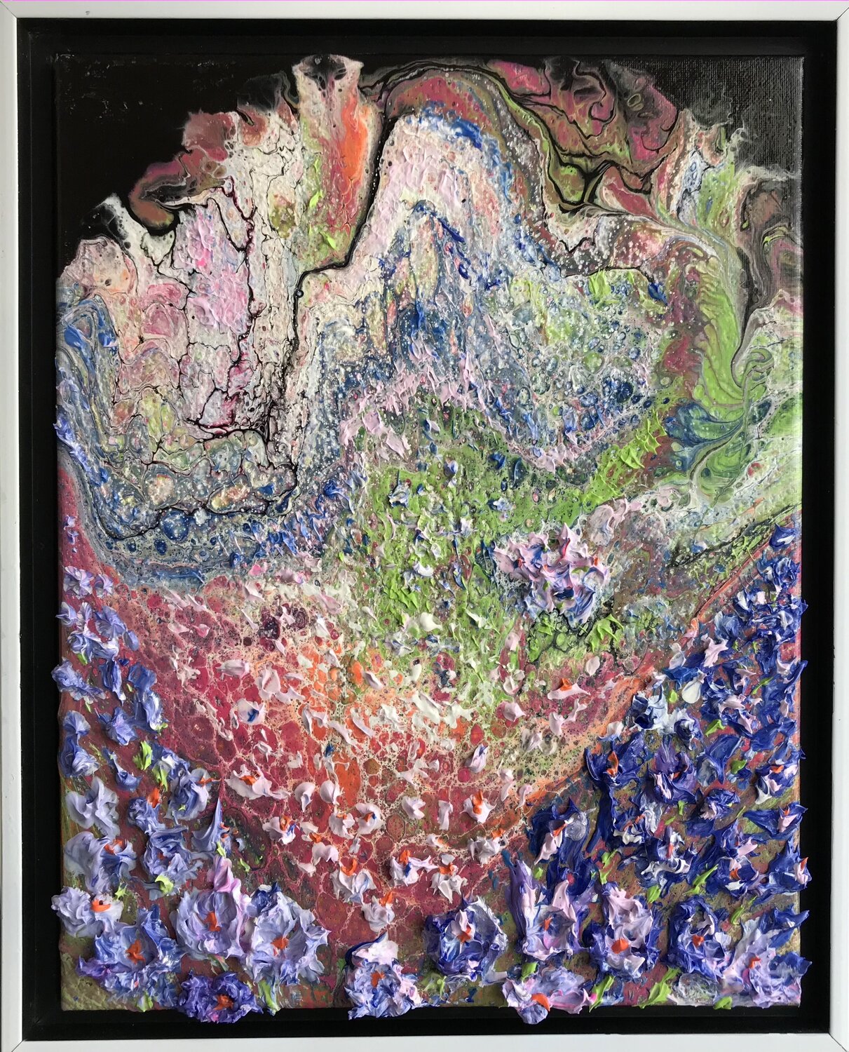 Alpine Crocuses Natalia Kutova Original painting for sale