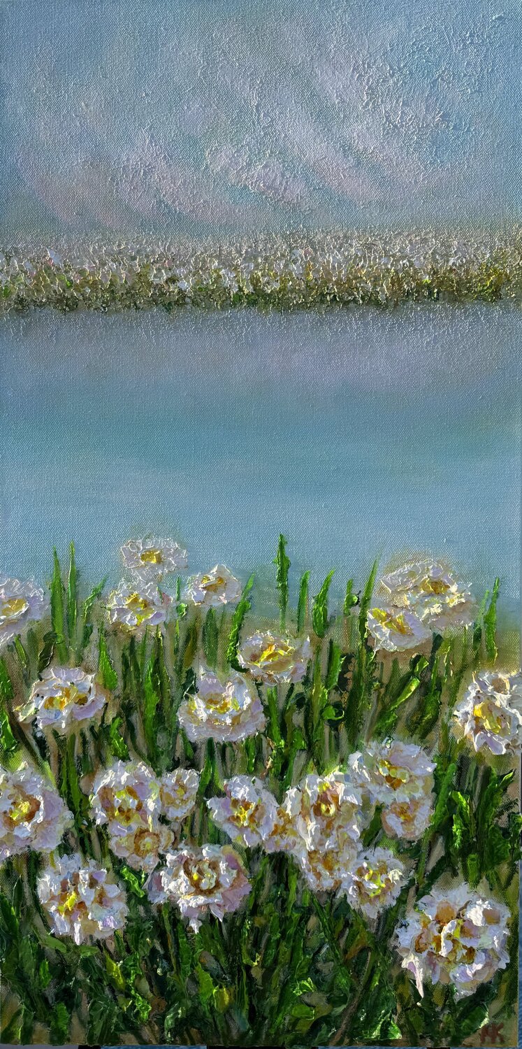 Leisurely Contemplation Natalia Kutova Original painting for sale