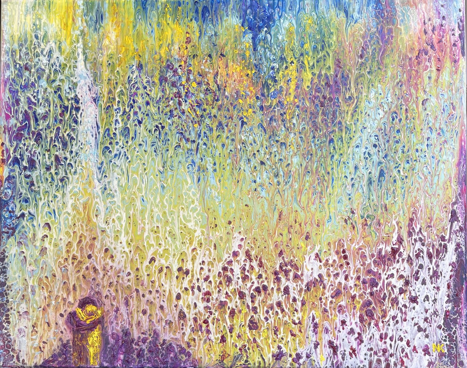 No Longer Alone. Soulmates Natalia Kutova Original painting for sale