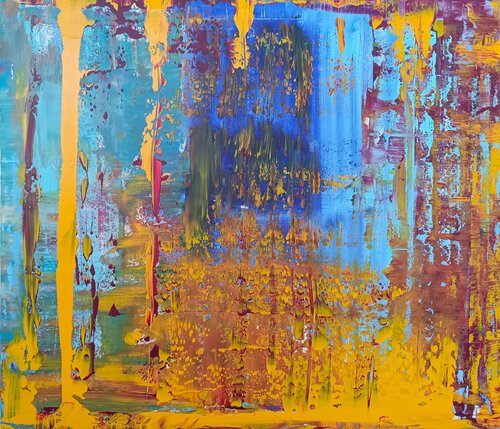 Oktober Inspiriert by Driss Dahhan, Painting for Sale on Select