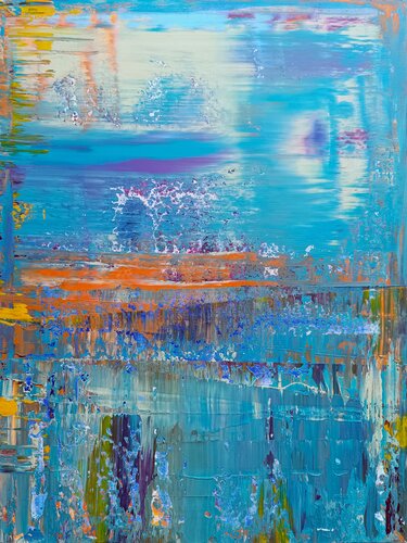 Echoes Of The Sea by Driss Dahhan, Painting for Sale on Select
