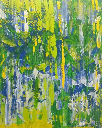 Silence Melody by Driss Dahhan, Painting for Sale on Select