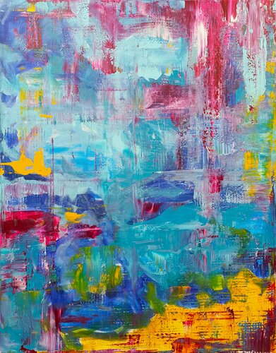 ocean of serenity 2.0 by Driss Dahhan, Painting for Sale on Select