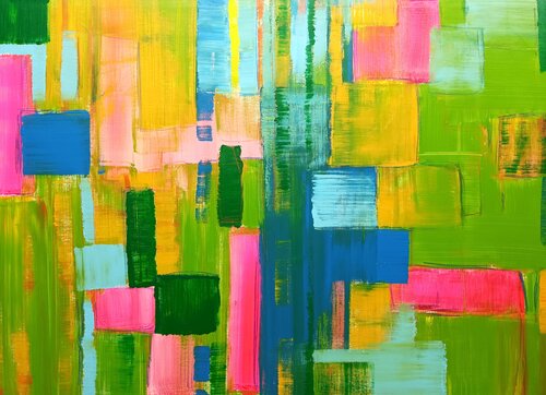 Light Pigments by Driss Dahhan, Painting for Sale on Select