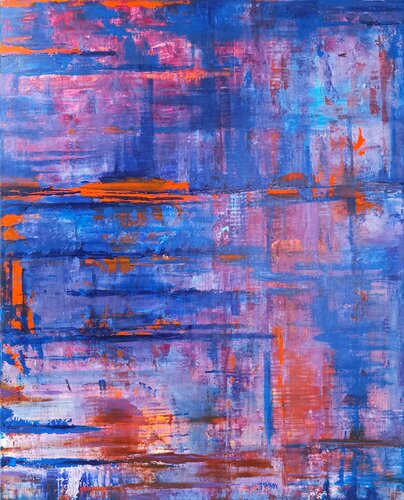 Echos Of The Sunset by Driss Dahhan, Painting for Sale on Select