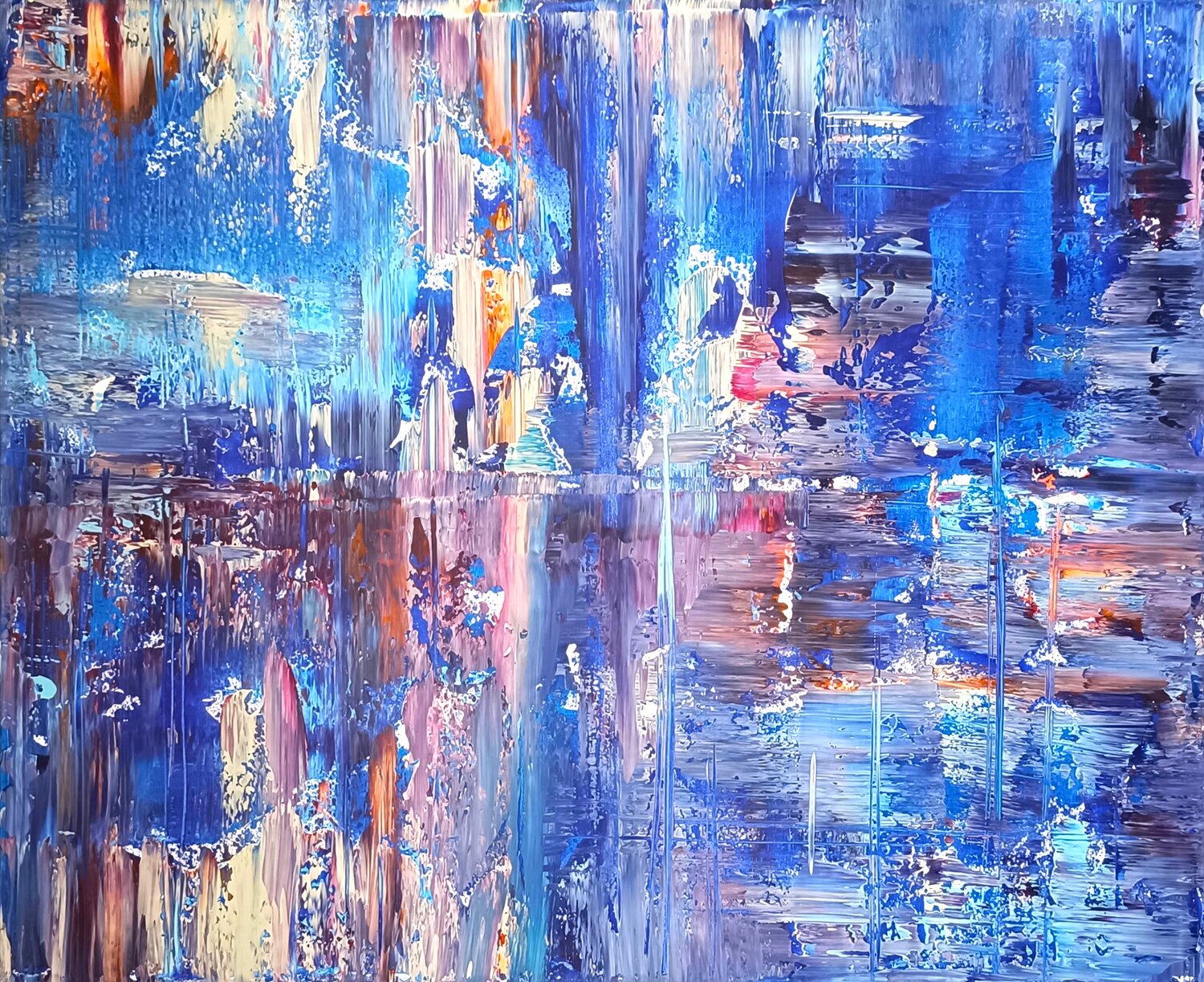 Infinite Horizons Driss Dahhan Original painting for sale