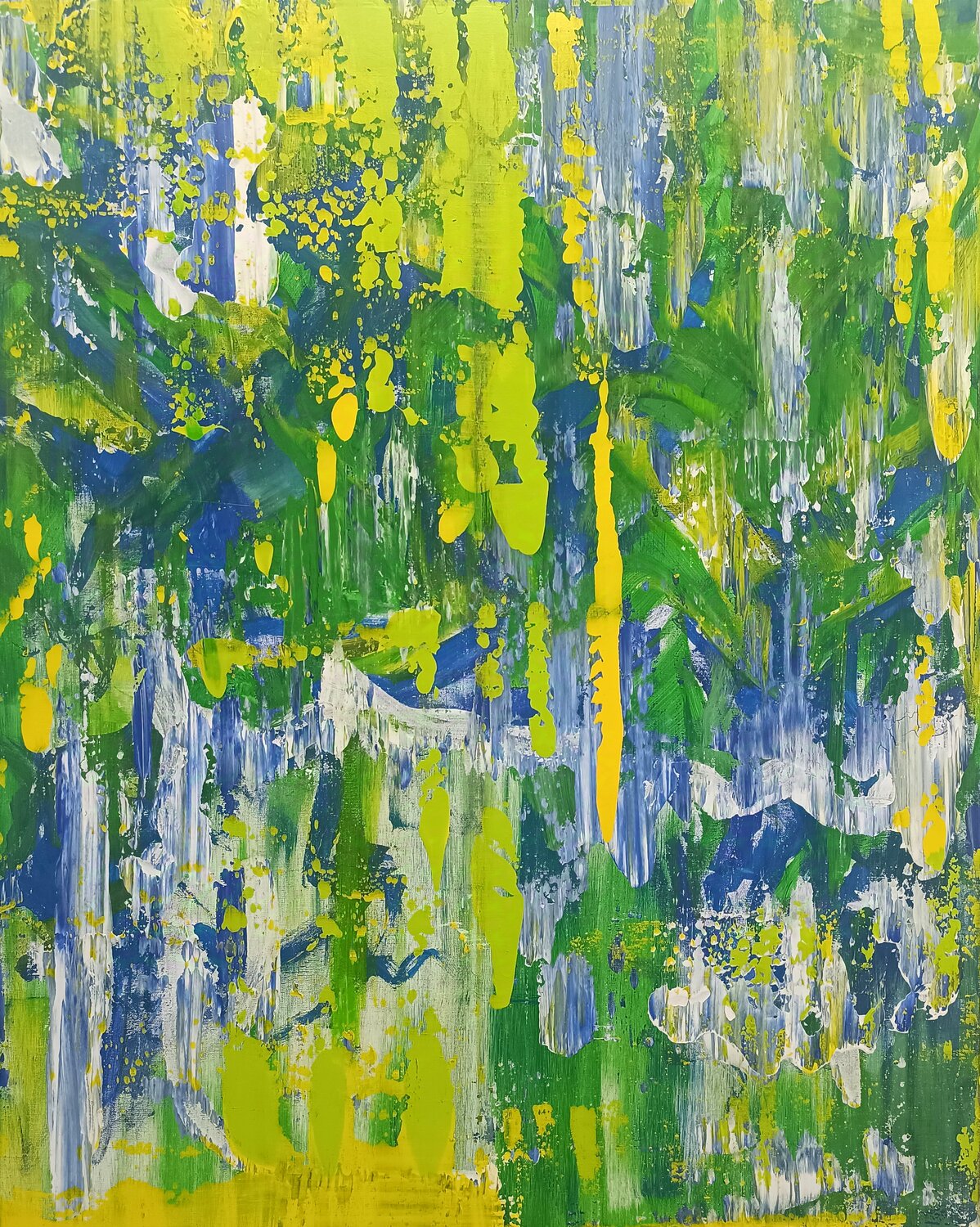 Silence Melody Driss Dahhan Original painting for sale