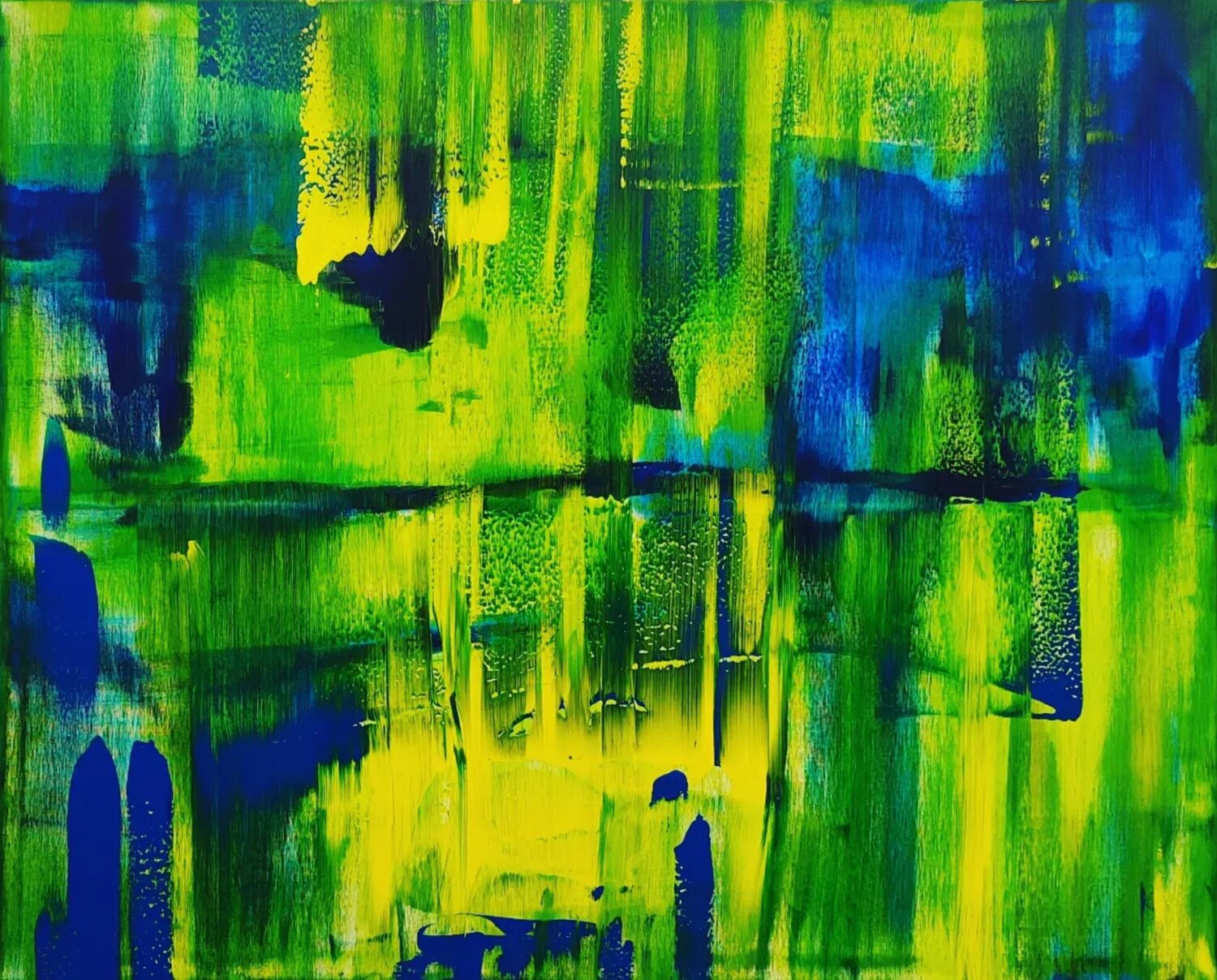 Flowing Essence 1 Driss Dahhan Original painting for sale