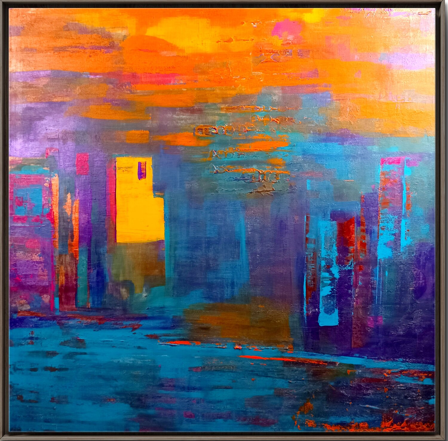 Venidig;zwischen Traum und Erinnerung. Driss Dahhan Original painting for sale