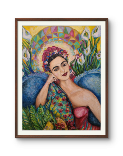 La Redención de Frida by Gabriela Hoyos Hannigan, Painting for Sale on Select