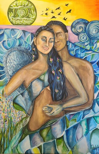 Ripples by Gabriela Hoyos Hannigan, Painting for Sale on Select