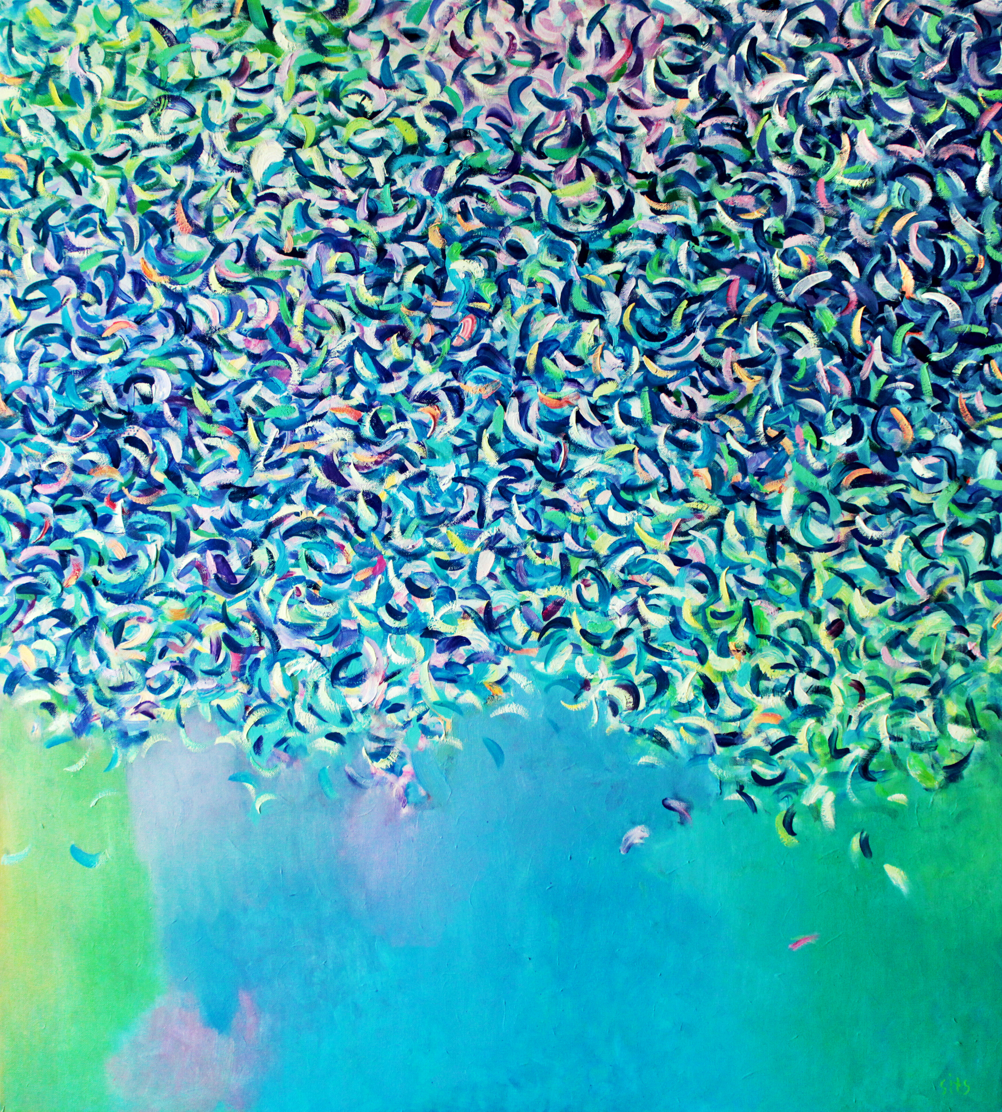 The garden IV. Abstract series