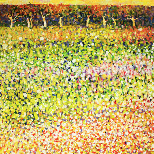 The garden. Landscape series by Andrei Sitsko, Painting for Sale on Select