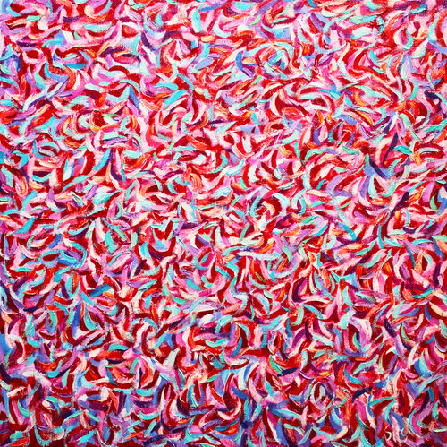 The garden XII. Abstract series by Andrei Sitsko, Painting for Sale on Select