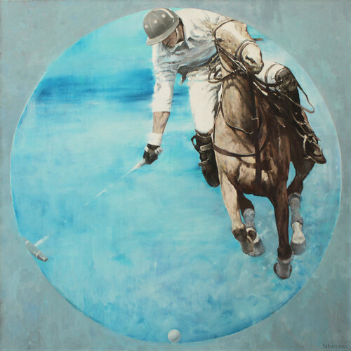 VI p.m. Horse series by Andrei Sitsko, Painting for Sale on Select