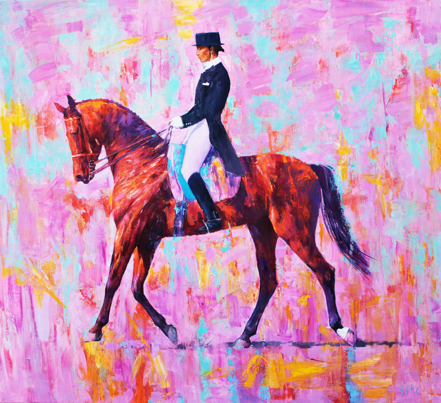 Princess Andrei Sitsko Original painting for sale