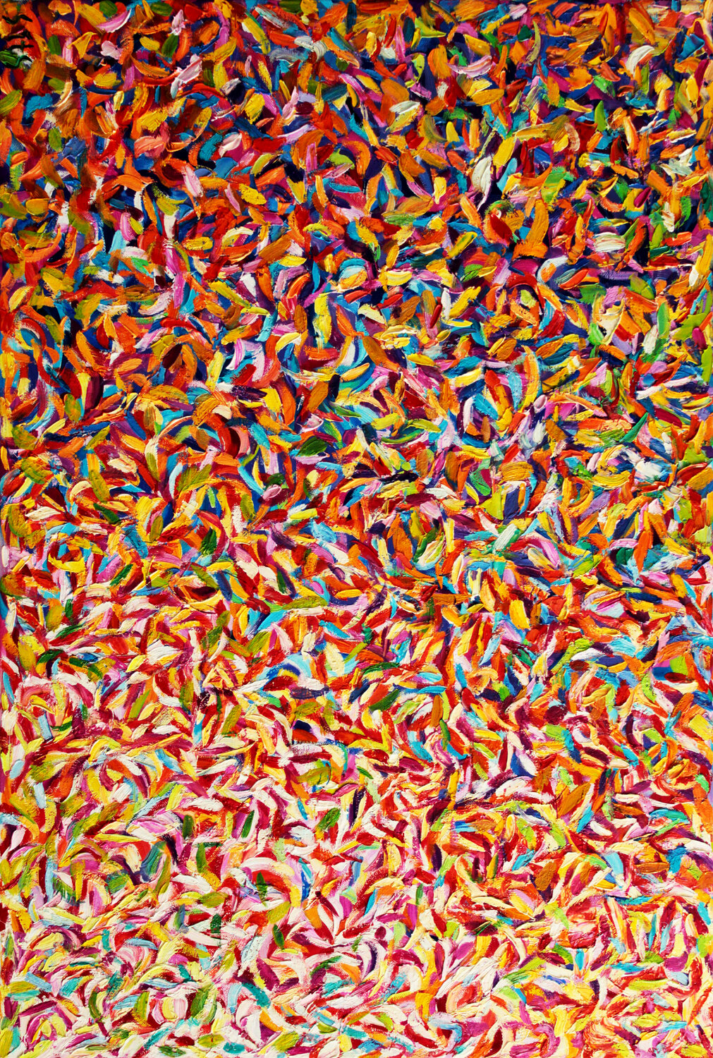 The garden XIV. Abstract series Andrei Sitsko Original painting for sale