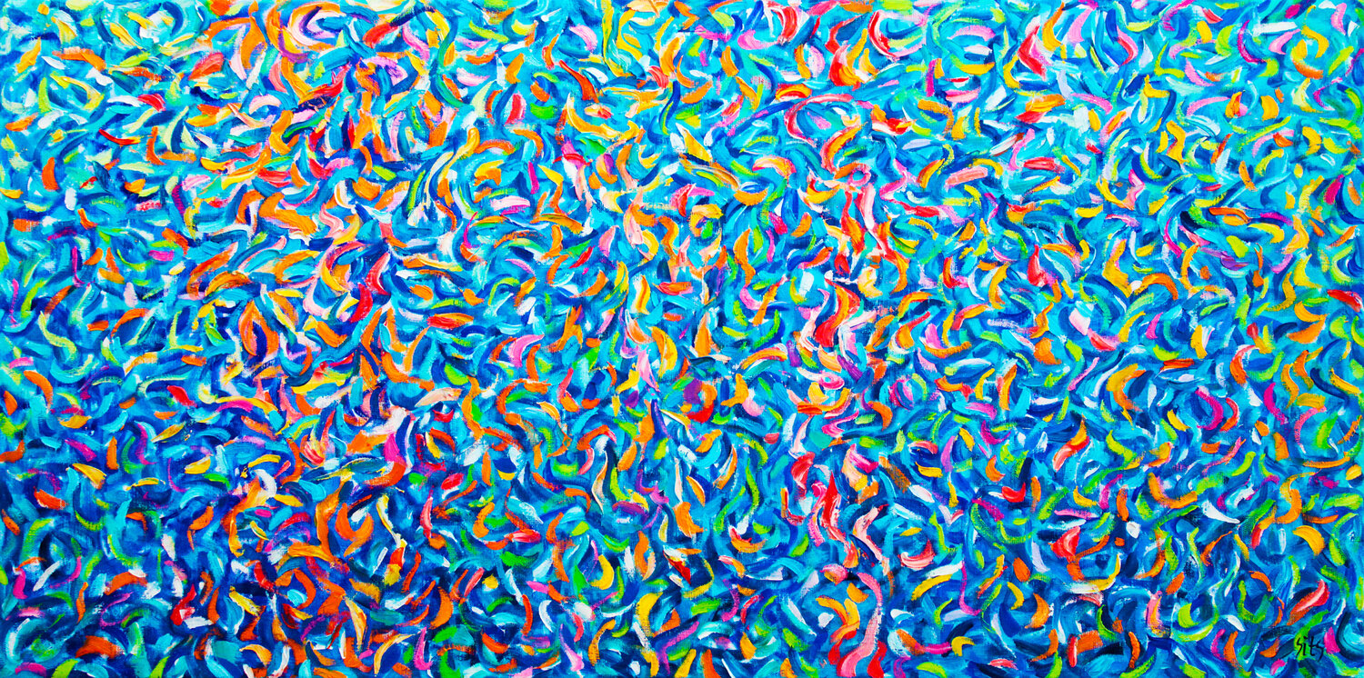 Reflection in the water Andrei Sitsko Original painting for sale