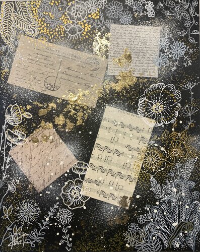 Méli-Mélodie by Claire Morand, Painting for Sale on Select