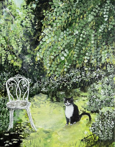 Un après-midi suspendu by Claire Morand, Painting for Sale on Select