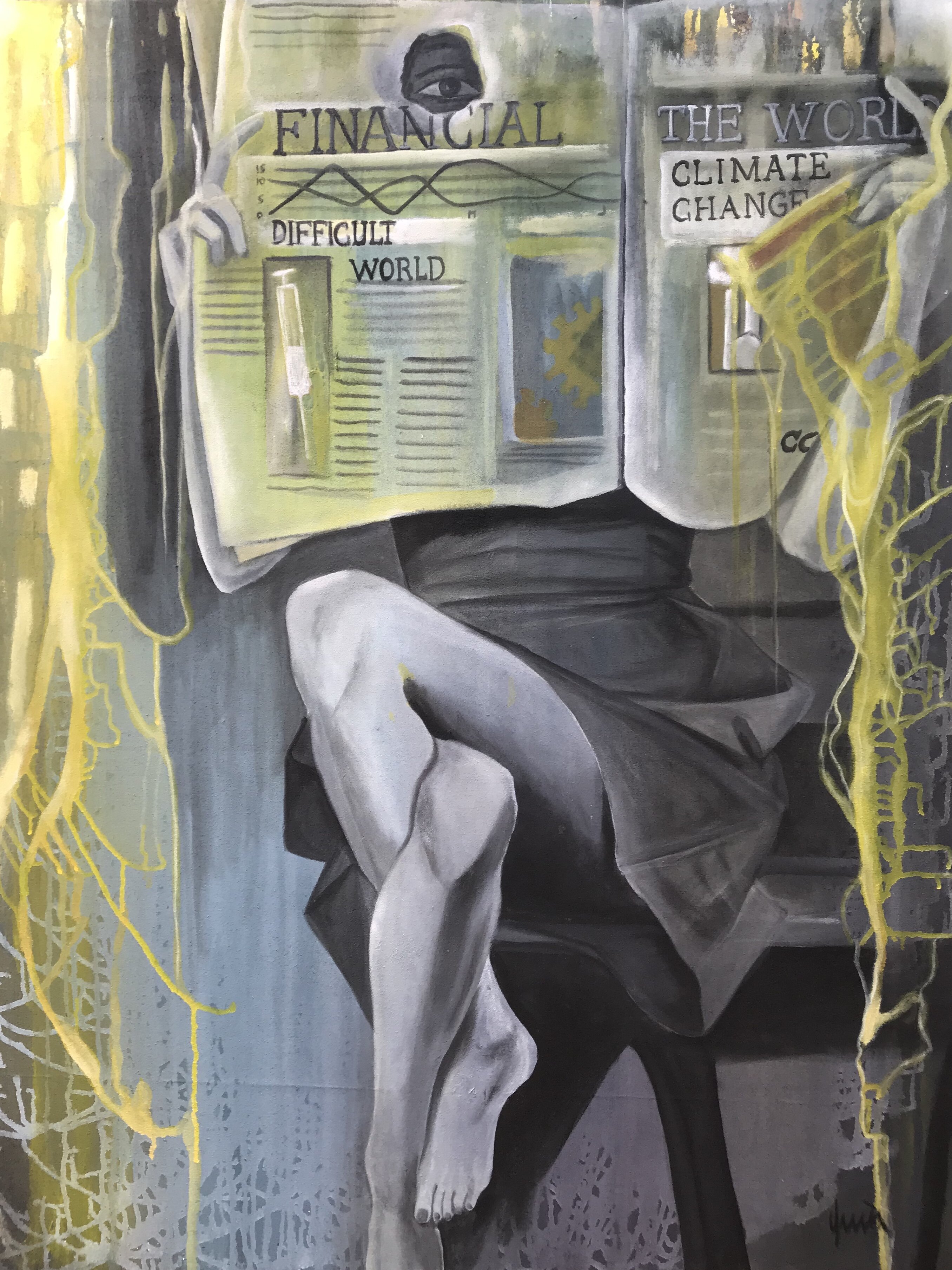 Topic Climate Change paintings