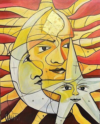 Die Gestirne by Nicola Quici, Painting for Sale on Select
