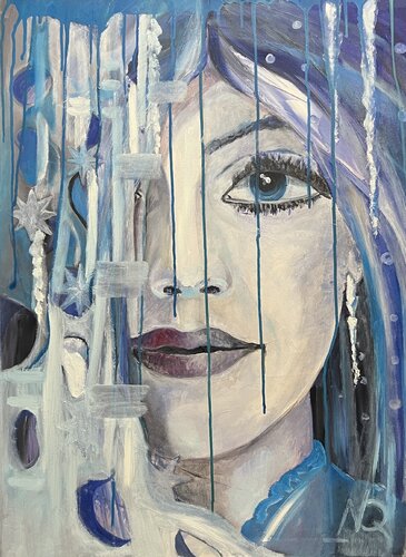Winter by Nicola Quici, Painting for Sale on Select
