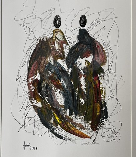 Gelehrten by Nicola Quici, Painting for Sale on Select