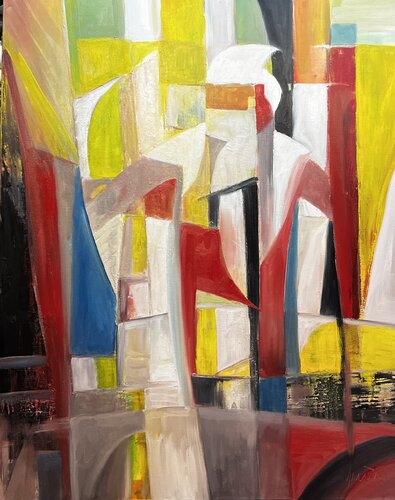 In the world of colors by Nicola Quici, Painting for Sale on Select
