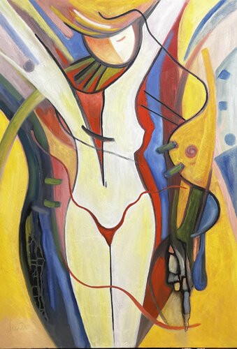 La Toilette by Nicola Quici, Painting for Sale on Select