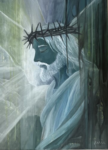 the resurrection by Nicola Quici, Painting for Sale on Select