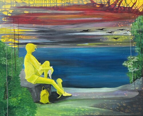 Connection with Nature by Nicola Quici, Painting for Sale on Select