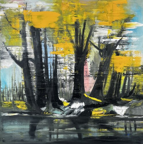 Black Forest by Nicola Quici, Painting for Sale on Select