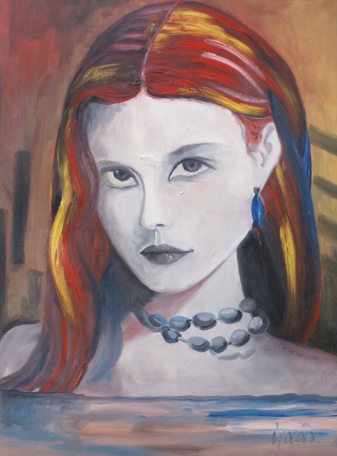 Geheimnisvoll Nicola Quici Original painting for sale
